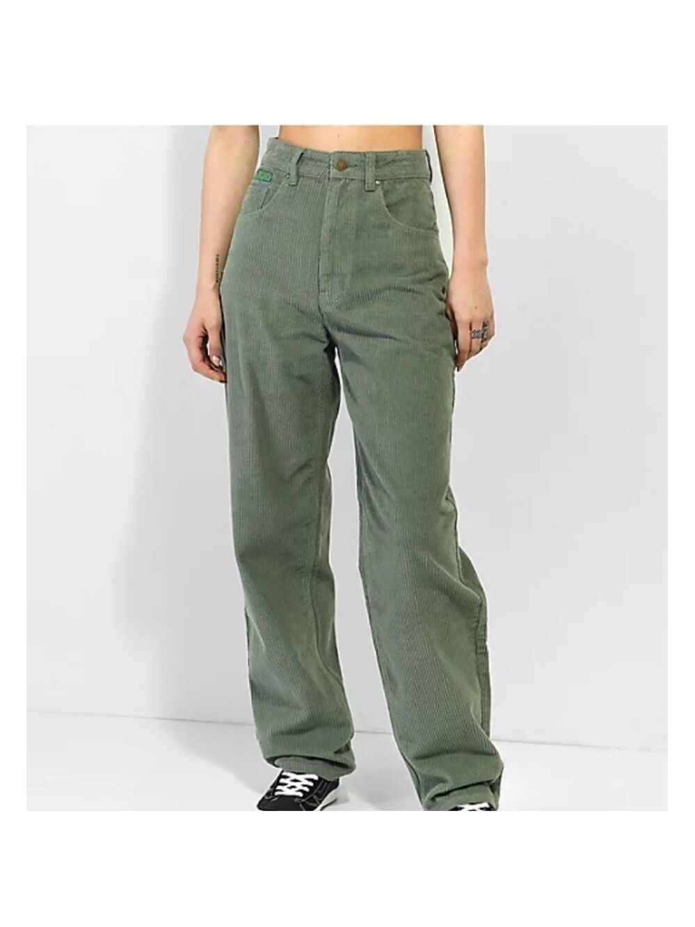 Empyre Tori Green Corduroy Skate Pants
